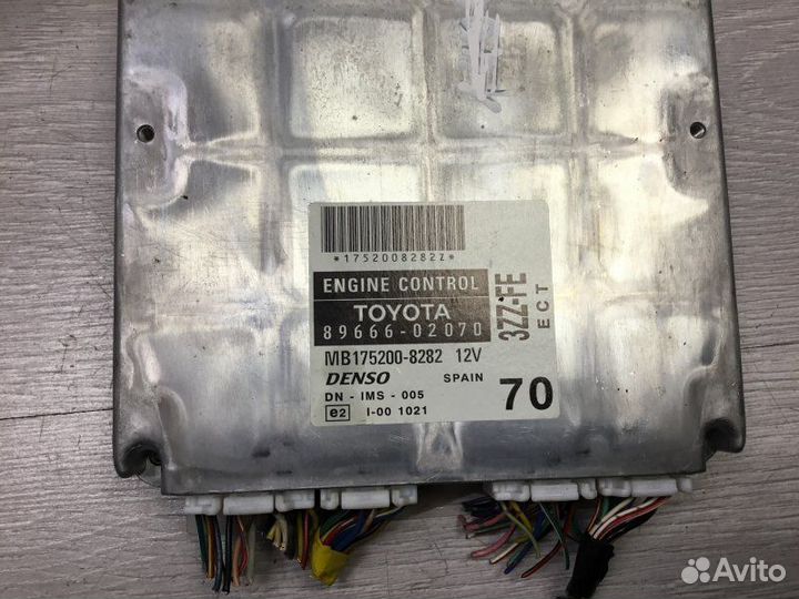 Эбу АКПП Toyota Corolla 1.6 2002