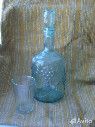 Графин с виноградом. СССР