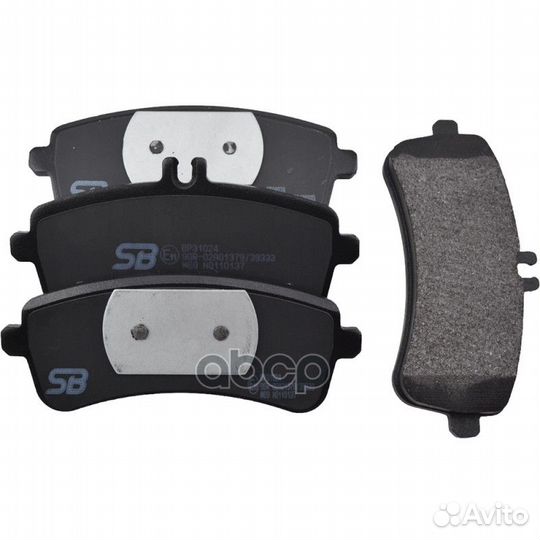 Колодки тормозные задние BP31024 SB Nagamochi