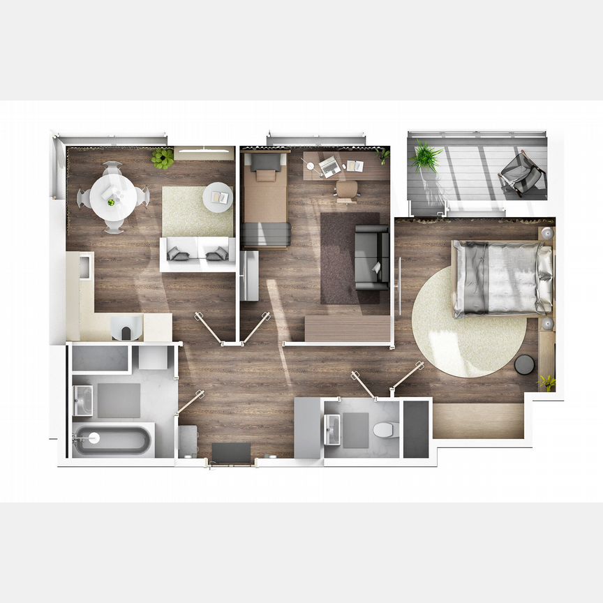 2-к. квартира, 58,4 м², 1/8 эт.