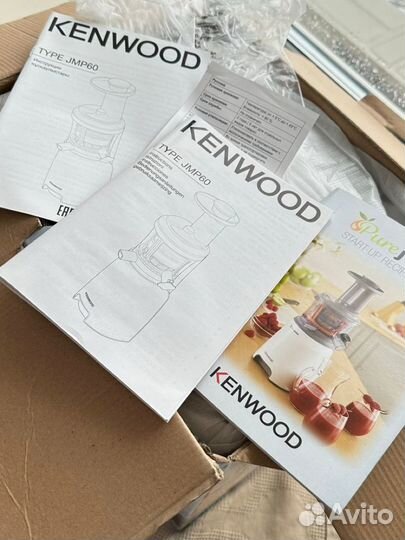 Соковыжималка шнековая Kenwood JMP600 новая