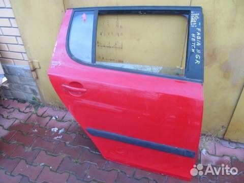 Дверь задняя правая Skoda Fabia 2 2007
