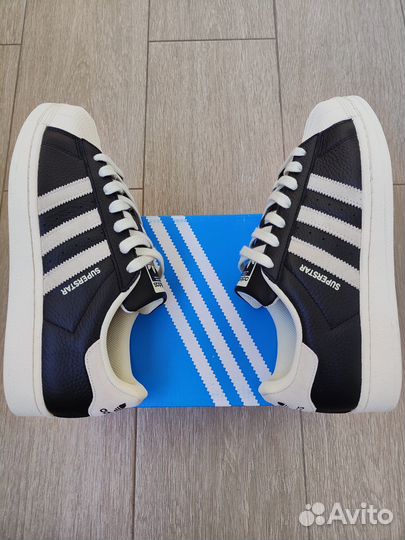 Adidas Superstar black white оригинал