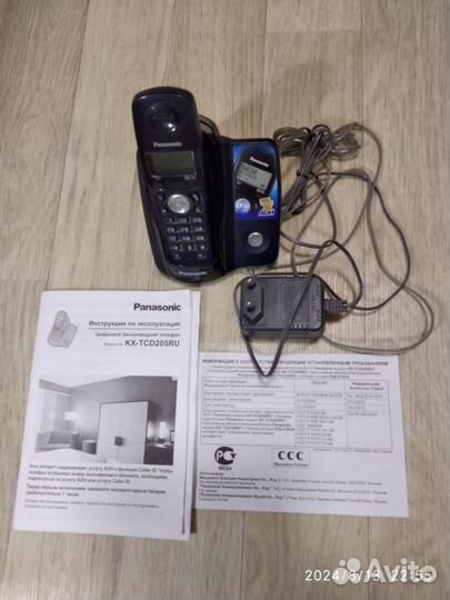 Радиотелефон Panasonic KX-TCA 205 RU