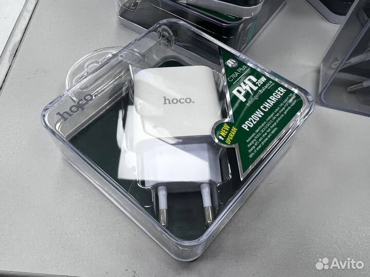 Блок питания Type-C 20W Hoco C76A Plus