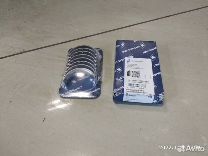 Вкладыши шатунные Шевроле Круз (1.4-1.8) Астра H J