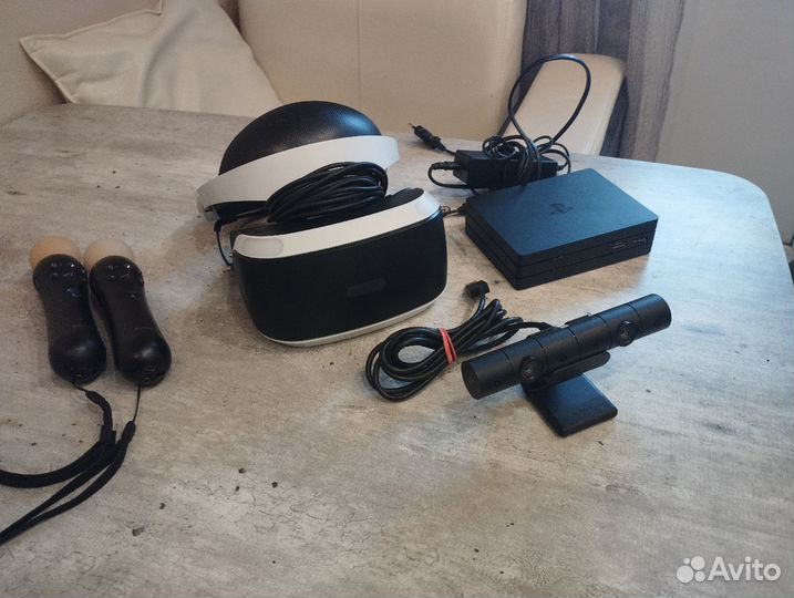 Виар очки на PS4 2-ой ревизии с камерой, и звуком