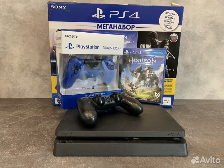 Sony PlayStation 4 Slim 1TB + 550 игр