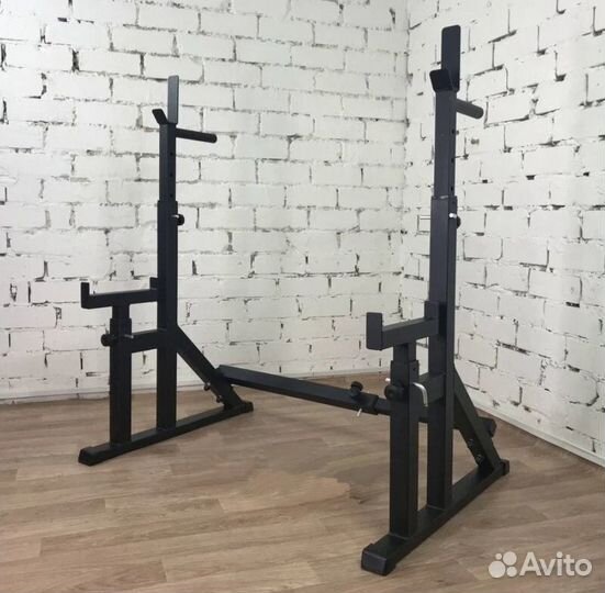 Скамья наклонная и стойка для жима штанги комплект