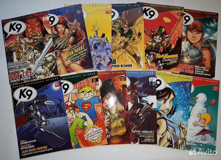 Журнал К9 крутые Комиксы и Манга comics-коллекция