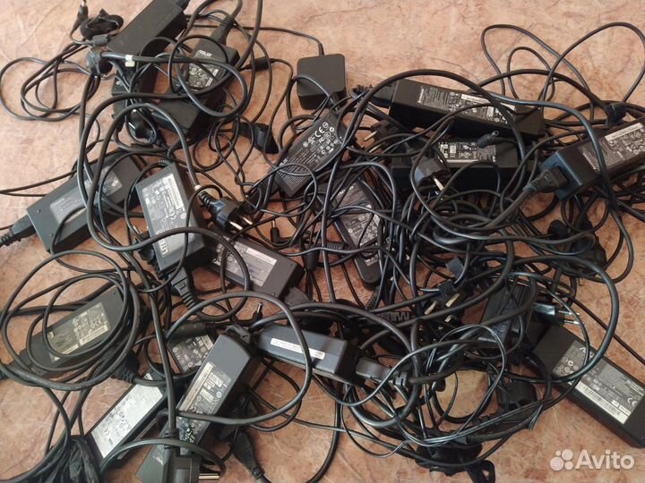 Оригинальные зу для ноутбуков HP, Lenovo, Asus и д