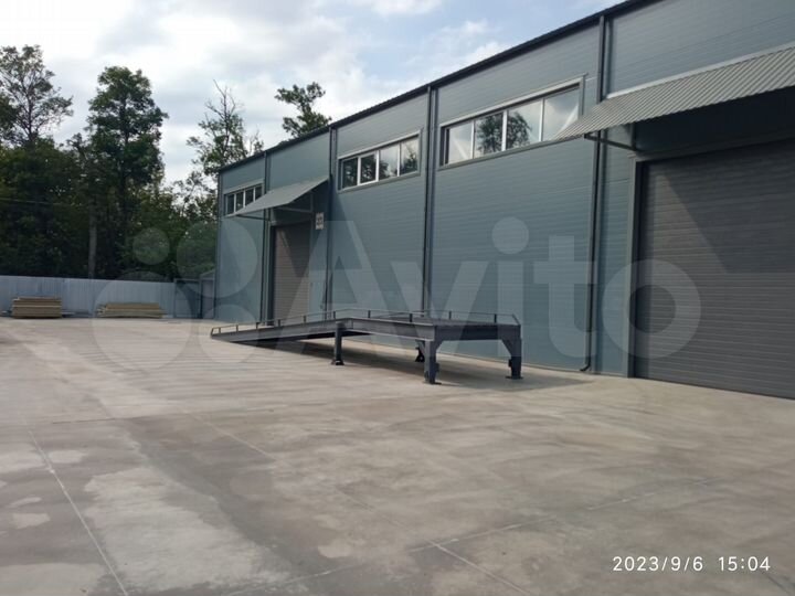 Склад тёплый 1450 м² + офисы 160 м²