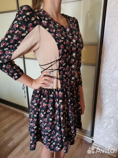 Шёлковое платье