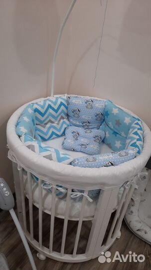 Детская кроватка трансформер 7 в 1