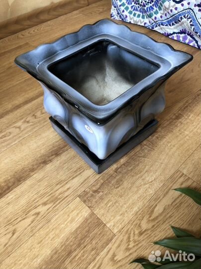 Горшок для цветов керамика