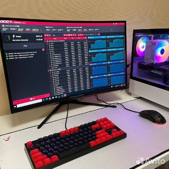 Игровой пк + Монитор 240 Герц + Девайсы