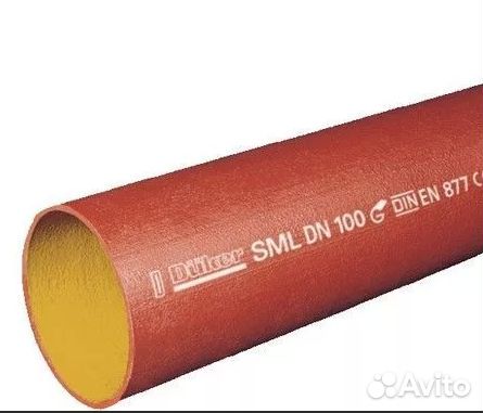 SML Duker -труба, тройник, отвод чугунный