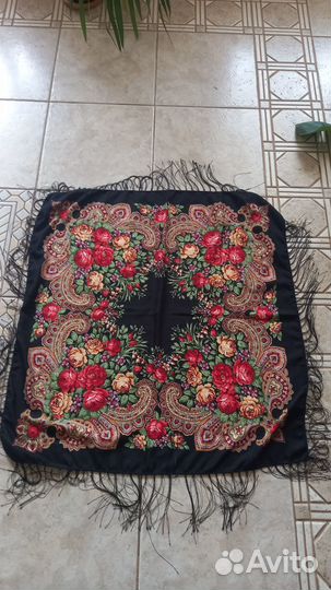 Павловопосадский платок, русский стиль