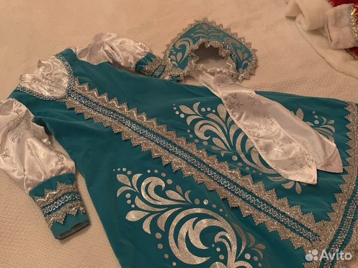 Карнавальный костюм Снегурочки