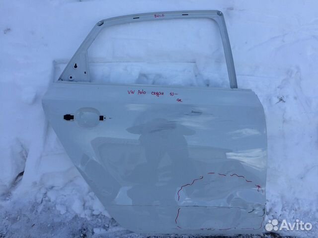 Volkswagen Polo Дверь задняя правая
