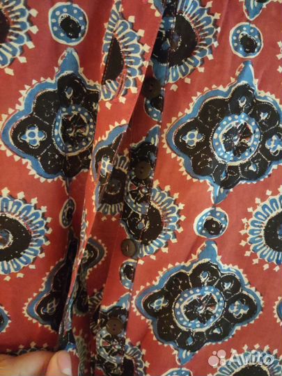 Платье рубашка, летнее