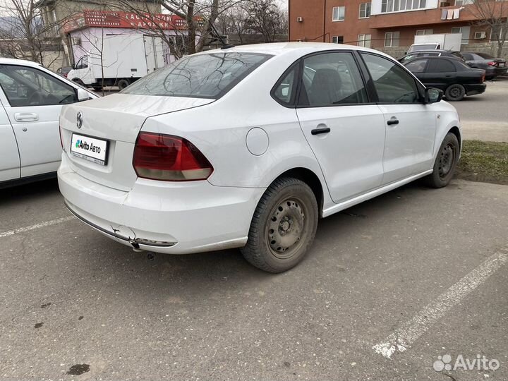 Volkswagen Polo 1.6 AT, 2018, 400 000 км