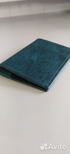 Обложка для документов натуральная кожа