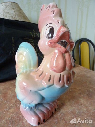 Копилка керамическая и лебедь хрустальный