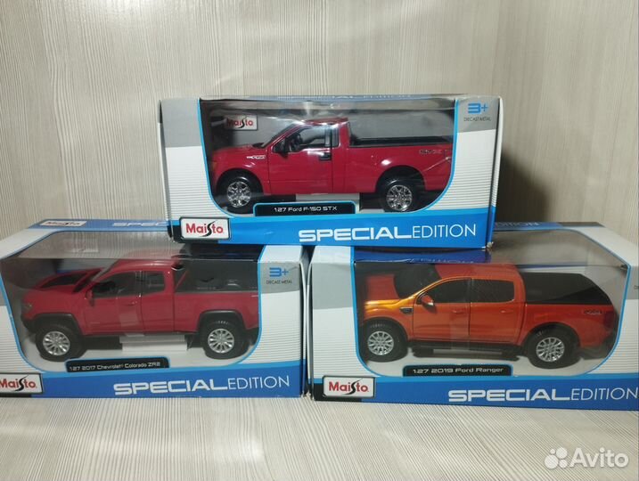Maisto 1 24 пикапы джипы Chevrolet и Ford