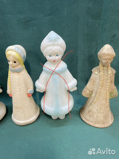 Снегурочки СССР. Пластмасса