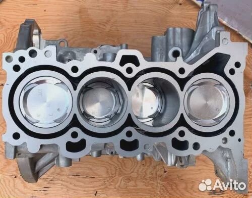 Блок двигателя G4NA 2.0л в сборе с поршневой и кол