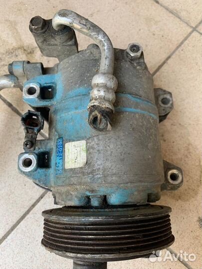 Компрессор кондиционера nissan x trail Ниссан