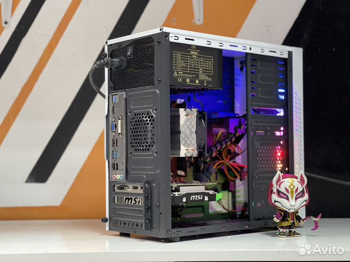 Игровой пк intel core i7/ gtx 1050ti 4gb