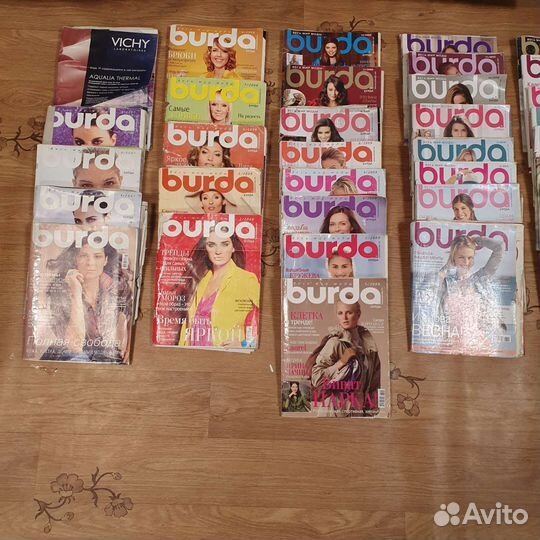 Журналы Бурда 2001-2013