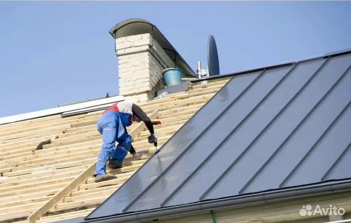 Кровельные работы, ремонт крыши, ремонт кровли