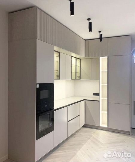 Кухня под потолок эконом