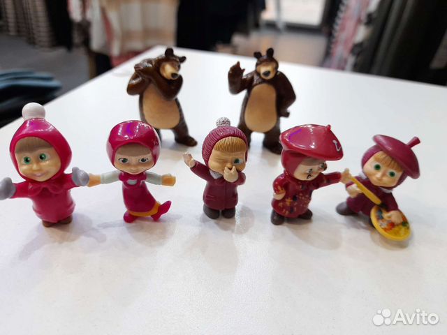 Игрушки из киндера микс