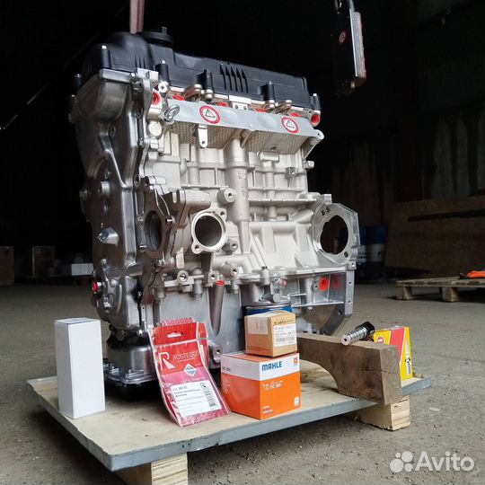 Двигатель на Hyundai Solaris 1, kia Rio 3