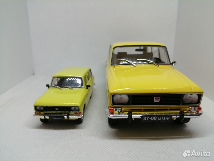 Модель Москвич-2137 в масштабе 1:24