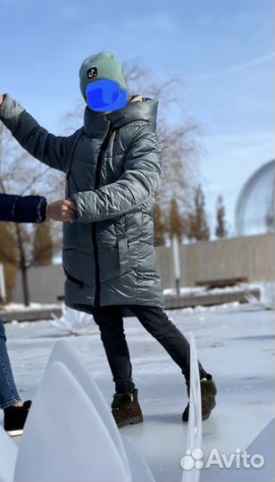 Пуховик зимний 152