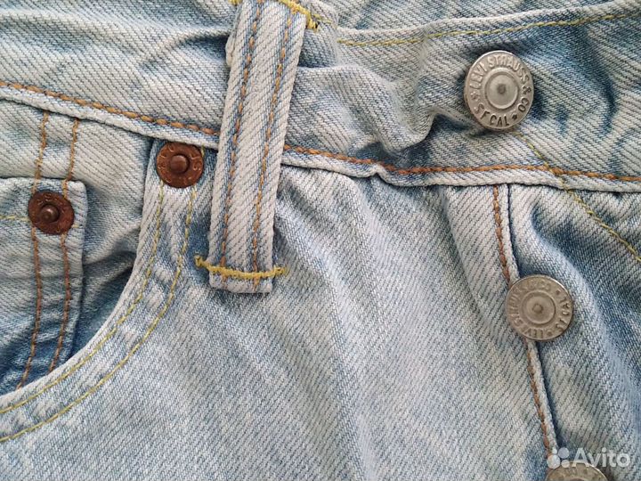 Levi'S 501 w29l32 сд Мексика 44-46 Оригинал