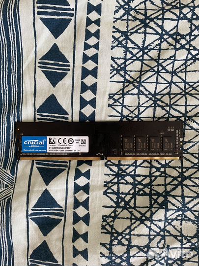 Оперативная память ddr4 4gb 2666 crucial