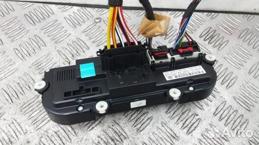 Блок управления печки и климат-контроля volkswagen