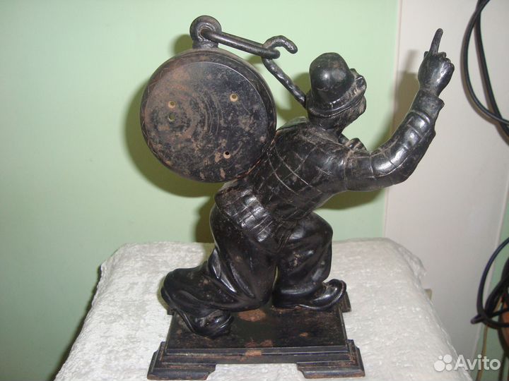 Каслинское литье часы подчасник 1967г