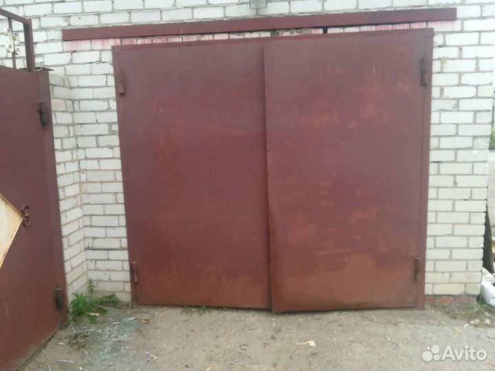 Ворота гаражные бу