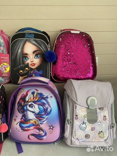 Рюкзак школьный для девочки grizzly брауберг