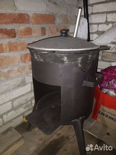 Казан чугунный узбекский 8 л