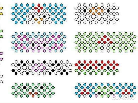 Кольца из бисера