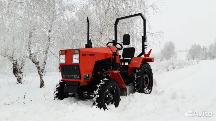 Мини-трактор УРАЛЕЦ 2204, 2023