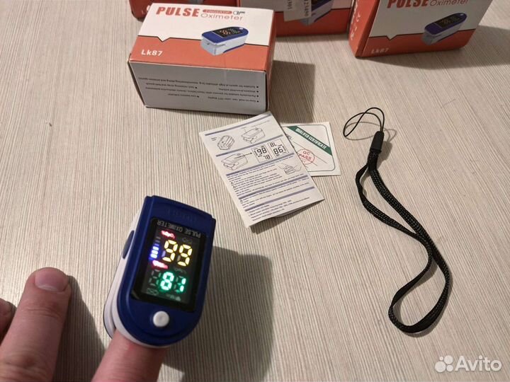 Новый пульсоксиметр LK87